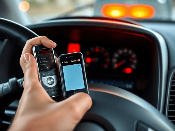 Bußgeld Handy am Steuer